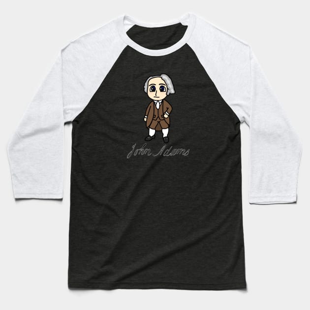 Chibi John Adams with Signature Baseball T-Shirt by Aeriskate